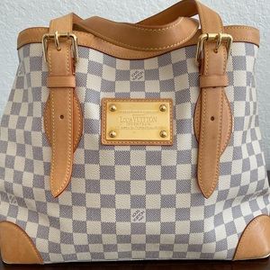 Louis Vuitton Damier Azure shopper tote handbag